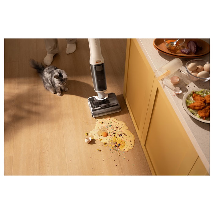 Roborock F25 RT Aspiradora Escoba Seca y Húmeda, 0,87L Tanque Agua Limpia, 0,72L Tanque Agua Sucia, Blanco Roborock F25 RT Aspiradora Escoba Seca y Húmeda, 0,87L Tanque Agua Limpia, 0,72L Tanque Agua Sucia, Blanco