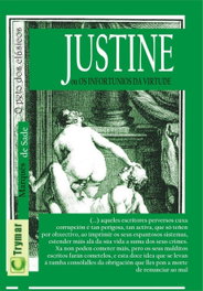 Justine ou os infortunios da virtude, Marqués de Sade - EDITORIAL TRYMAR (IBD)