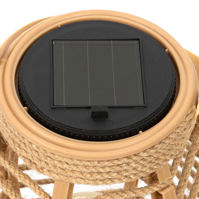 Home Deco Factory Farolillo Solar Decorativo Efecto Vela Colección Mirage