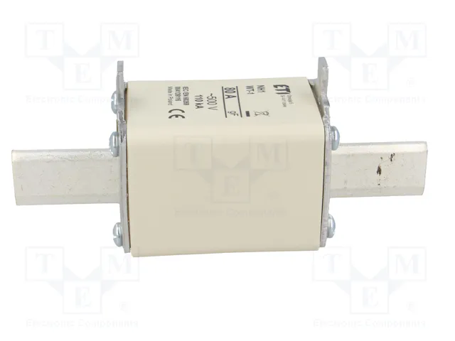 ETI POLAM Fusible NH1 de Cartucho 80A 500VAC gF ETI POLAM Fusible NH1 de Cartucho 80A 500VAC gF