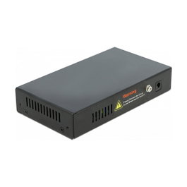DeLOCK Conmutador Ethernet Gigabit 4 Puerto PoE + 1 SFP Negro