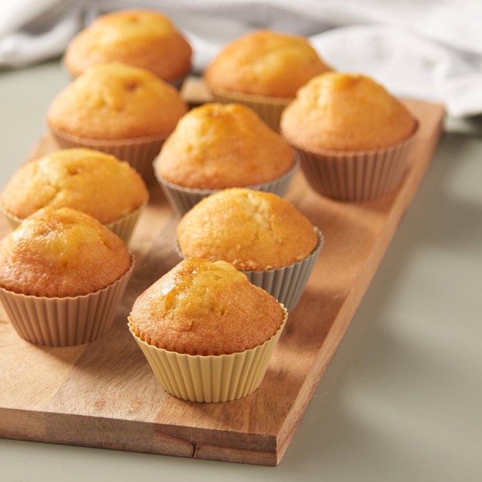 Day Juego de 9 Moldes para Magdalenas de Silicona, Aptos para Lavavajillas, 7 cm Diámetro Day Juego de 9 Moldes para Magdalenas de Silicona, Aptos para Lavavajillas, 7 cm Diámetro