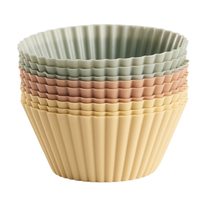 Day Juego de 9 Moldes para Magdalenas de Silicona, Aptos para Lavavajillas, 7 cm Diámetro Day Juego de 9 Moldes para Magdalenas de Silicona, Aptos para Lavavajillas, 7 cm Diámetro