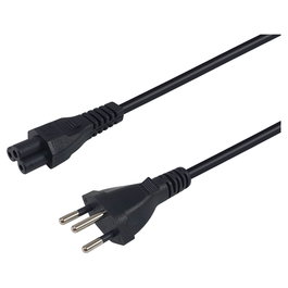 EQUIP Cable de alimentación T12 a C5 negro 5,00 m