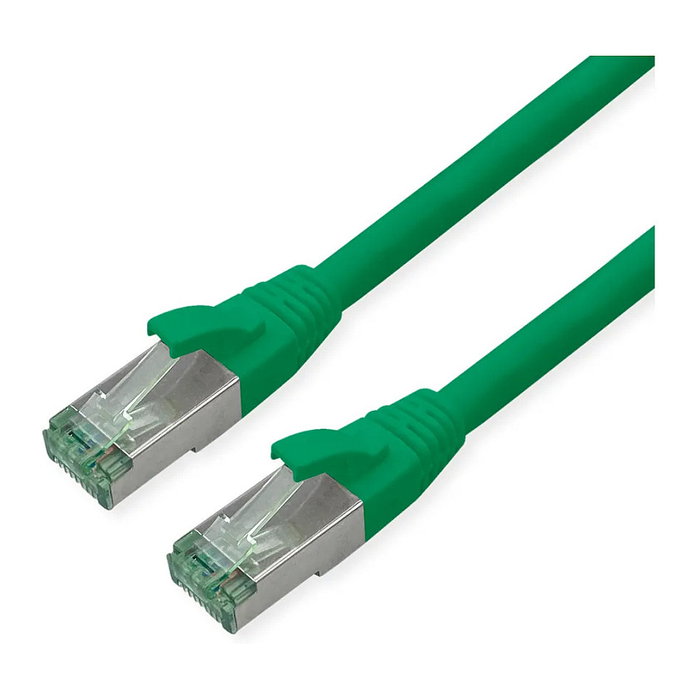 ROLINE Patchkabel Cat.6A S/FTP (PiMF) 0,5 m Verde
