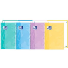 Oxford Europeanbook A4+ Dots Write&Erase T-Extradura Colores Pastel Set de 5