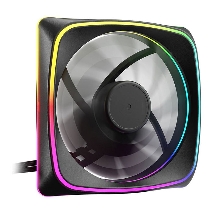 Sharkoon SHARK Lights RGB PWM Ventilador 120mm Negro