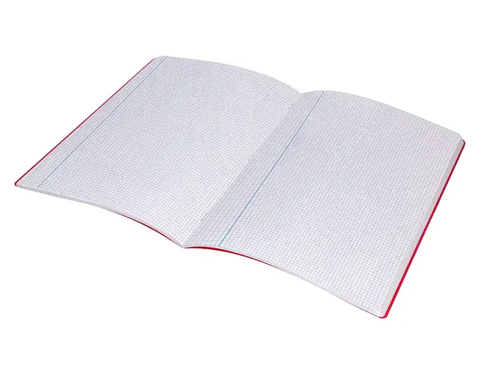 Liderpapel Libreta 360 Tapa Plástico A4 48 Hojas 90gr Cuadro 3mm Colores Surtidos