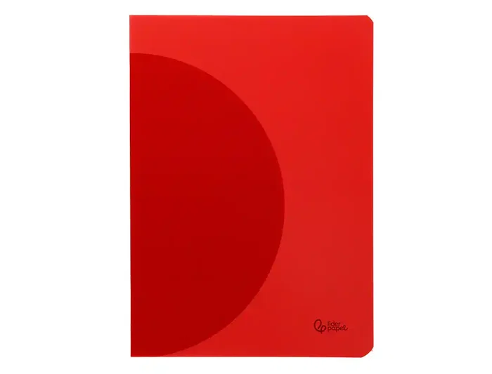 Liderpapel Libreta 360 Tapa Plástico A4 48 Hojas 90gr Cuadro 3mm Colores Surtidos