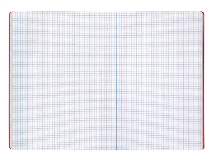 Liderpapel Libreta 360 Tapa Plástico A4 48 Hojas 90gr Cuadro 3mm Colores Surtidos