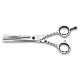 Tres Claveles Tijera de Peluquería de Entresacar Azabache En28 5,5 pulg. 28 dientes