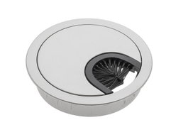 Vivolink Pasacable de Escritorio de Aluminio de 60 mm de Diámetro para Organización de Cables