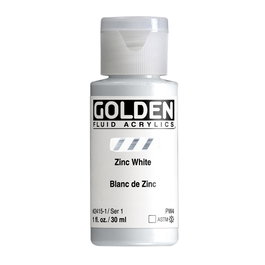 Golden Fluid Colores Acrílicos Blanco Zinc 30 ml