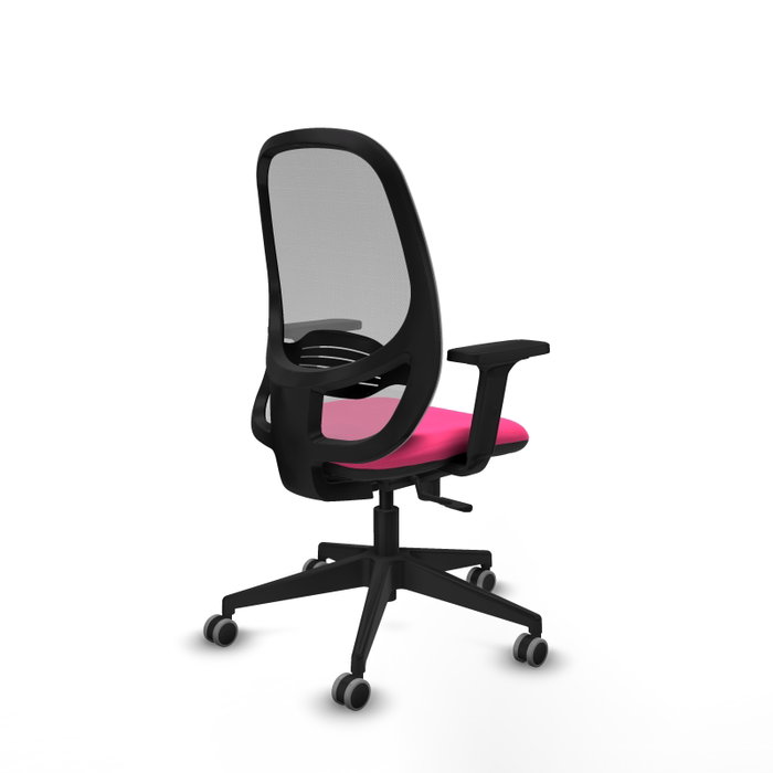 PIQUERAS Y CRESPO Silla de oficina Cilanco Rosa y Gris PIQUERAS Y CRESPO Silla de oficina Cilanco Rosa y Gris
