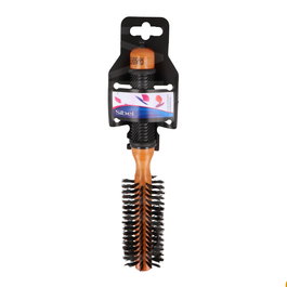 Sinelco Cepillo Profesional para Brushing Sibel Classic con Cerdas de Jabalí y Mango de Madera 29 mm