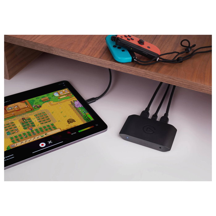 Elgato Game Capture 4K X, Capturadora de Video, Negro, HDMI, 4K Ultra HD 3840 x 2160 a 144 Hz