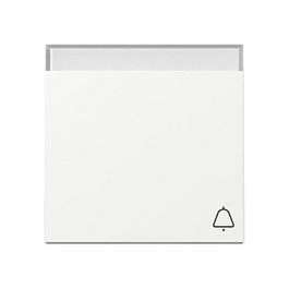 GIRA 367303 Wippe Symb. Klingel + BSF System 55 Reinweiß Placa Frontal Blanco