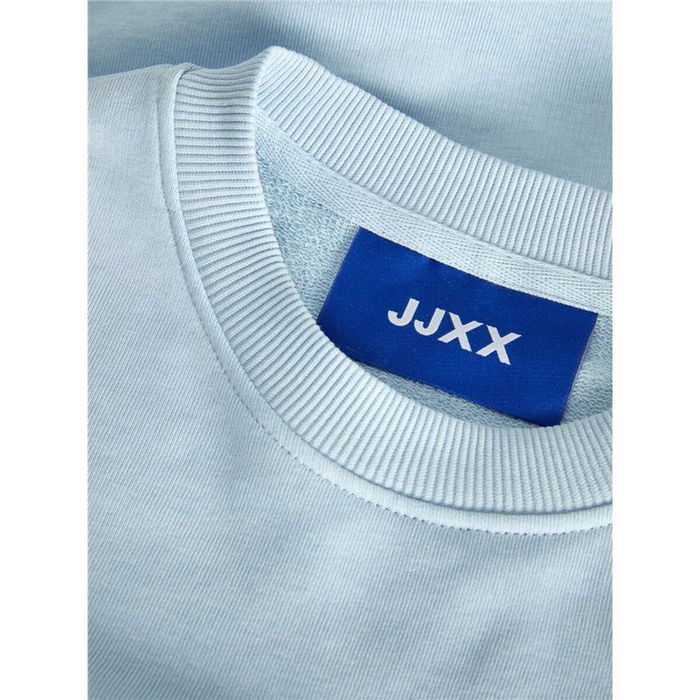 Sudadera sin Capucha Mujer Jack & Jones Jxalfa Rlx Lsw Azul claro