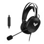 ASUS TUF Gaming H1 Gen II Auriculares Alámbricos para Gaming con Sonido Envolvente Virtual 7.1, Micrófono Boom, Drivers 40mm, USB, PC y PlayStation 4/5