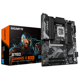 Gigabyte B760 GAMING X GEN5 Placa Base para Intel Core 14ª Gen, DDR5, 3x M.2 PCIe 4.0, LAN 2.5 GbE, USB 3.2 Gen 2