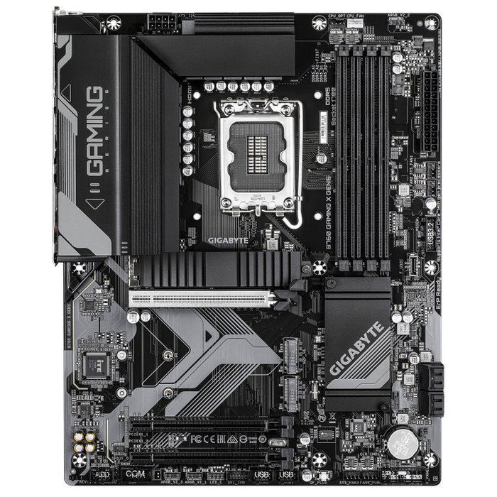 Gigabyte Placa Base B760 GAMING X DDR5 ATX LGA 1700 para Intel Core i9/i7/i5/i3 12ª/13ª/14ª Gen con 3x M.2 PCIe 4.0 y Ethernet 2.5GbE