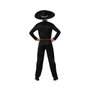 Atosa Disfraz Esqueleto Mariachi Camiseta y Pantalón para Hombre Adulto XL