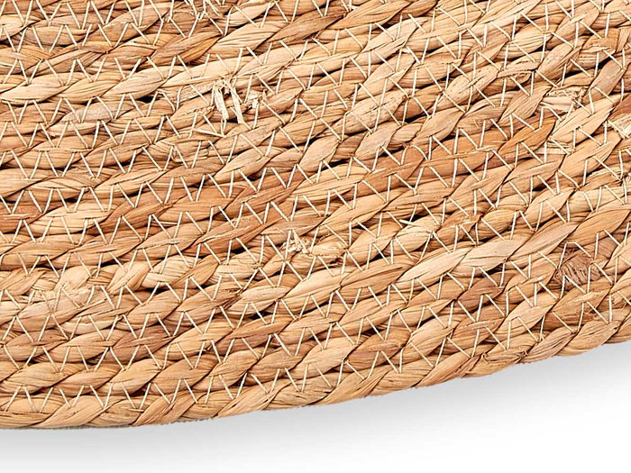 Giftdecor Alfombra Redonda Esparto Natural 100 cm (Set de 4) Giftdecor Alfombra Redonda Esparto Natural 100 cm (Set de 4)