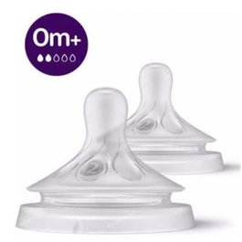 AVENT Tetinas Natural Response T1 0 Meses SCY961/02 Pack 2 Unidades