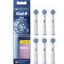 Oral-B Pro Sensitive Clean Cabezales de Repuesto, 6 unidades, Blanco