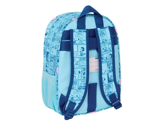Safta Mochila Snoopy Love Infantil Adaptable a Carrito, 34x26x11 cm