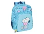 Safta Mochila Snoopy Love Infantil Adaptable a Carrito, 34x26x11 cm