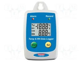 SEFRAM Registrador de datos de temperatura y humedad IP65 con Display LCD