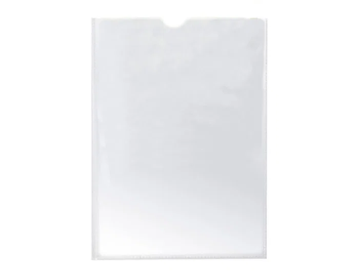 Q-connect Funda Portadocumentos Transparente DIN A5 150 micras PVC con Uñero 148x210 mm