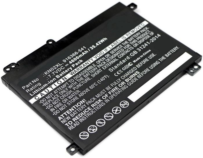 CoreParts Batería para HP 35,42 Wh 7,7 V 4600 mAh Li-ion - Negro CoreParts Batería para HP 35,42 Wh 7,7 V 4600 mAh Li-ion - Negro