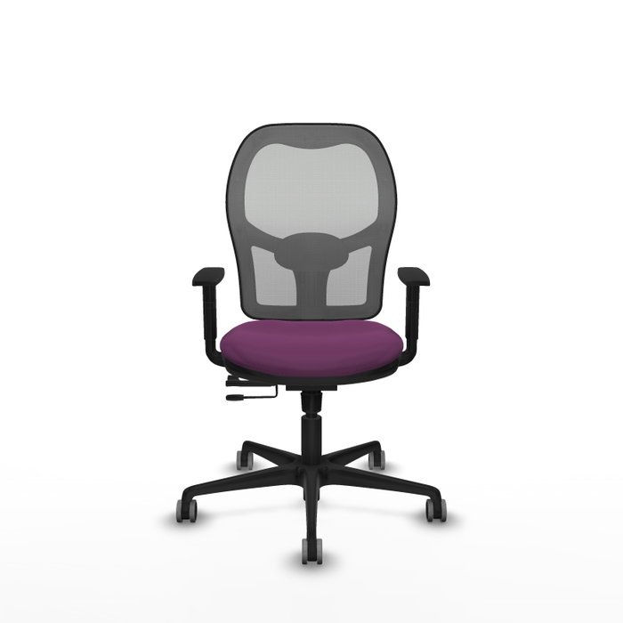 PIQUERAS Y CRESPO Silla de oficina Jorquera Morada con mecanismo Sincro/Traslack