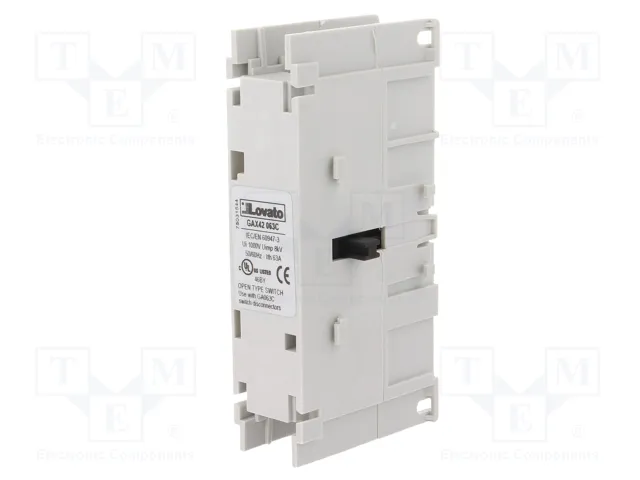 LOVATO ELECTRIC Cuarto campo GA 63A lateral LOVATO ELECTRIC Cuarto campo GA 63A lateral