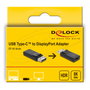 DeLOCK Adaptador USB Type-C a DisplayPort 8K HDR 61078