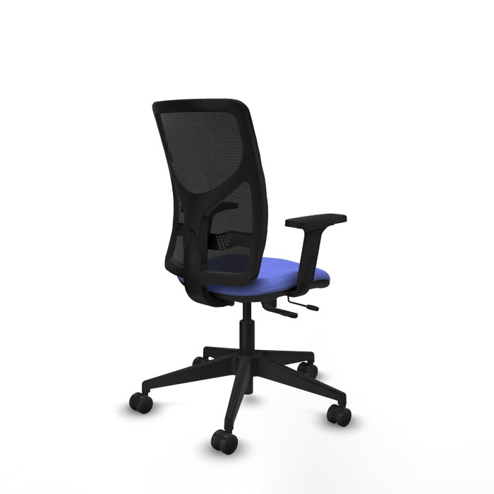 PIQUERAS Y CRESPO Silla de oficina Motilla con mecanismo Sincro/Traslack, Azul claro y Negro PIQUERAS Y CRESPO Silla de oficina Motilla con mecanismo Sincro/Traslack, Azul claro y Negro