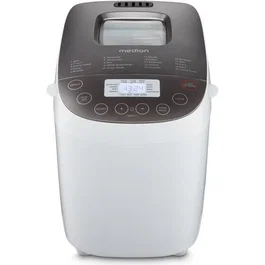 Medion Máquina de hacer pan de 950 W con 19 programas, Blanco