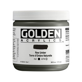 Golden Heavy Body Acrílico Tierra de Sombra Natural 473 ml