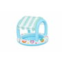 Bestway Piscina Hinchable Infantil Aro Tienda de Helados 104x84 cm +2 Años Jardin 52638