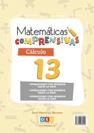 GEU, Matemáticas Comprensivas Cálculo 13 (2021) - Matemáticas Comprensivas: Números y Cálculo