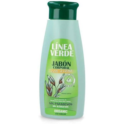 LINEA VERDE Jabón Corporal con Avena 400ml