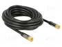 DeLOCK Cable coaxial 88921 RG-6/U con conector F a F de 5 m