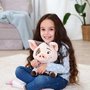 Smoby Peluche Vaiana Pua 25 cm - Disney - Juguete de peluche suave de poliéster para niños