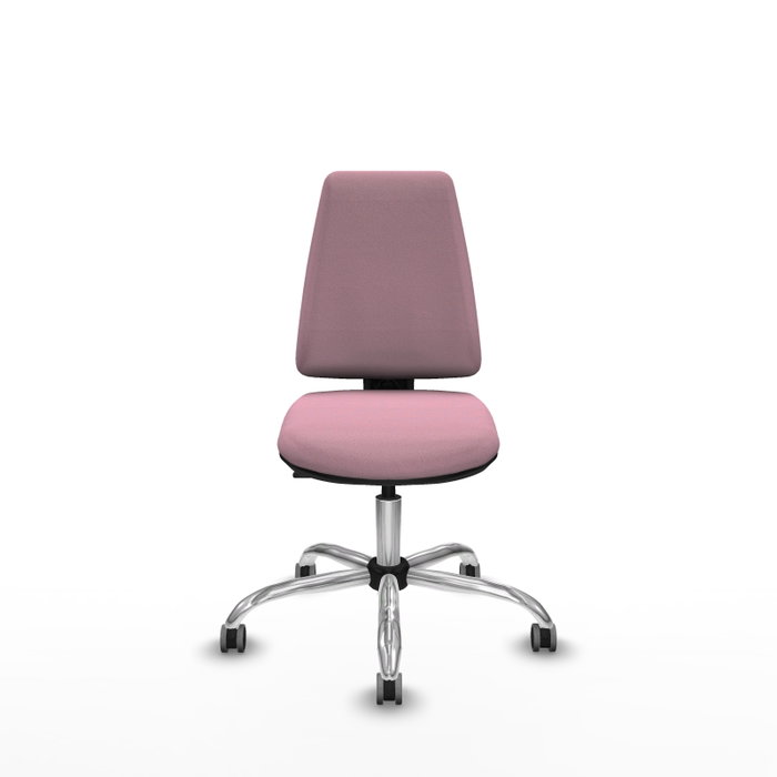 PIQUERAS Y CRESPO Silla de oficina Elche Rosa sin brazos PIQUERAS Y CRESPO Silla de oficina Elche Rosa sin brazos