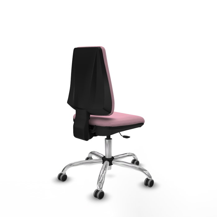 PIQUERAS Y CRESPO Silla de oficina Elche Rosa sin brazos PIQUERAS Y CRESPO Silla de oficina Elche Rosa sin brazos