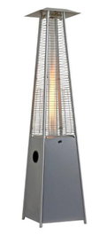 TALOX Estufa de Gas Butano/Propano Exterior Inox Piramidal