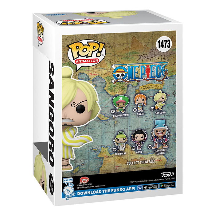Funko Figura POP! One Piece Sangoro (Wano) 9 cm