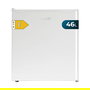 Cecotec GrandCooler 20000 L SilentCompress Blanco E - Nevera Independiente de 46 L, Clase N-T, 38 dB, Puertas Reversibles